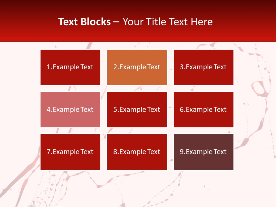 Bloody Gore Red PowerPoint Template