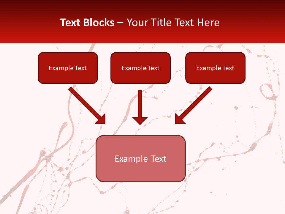 Bloody Gore Red PowerPoint Template
