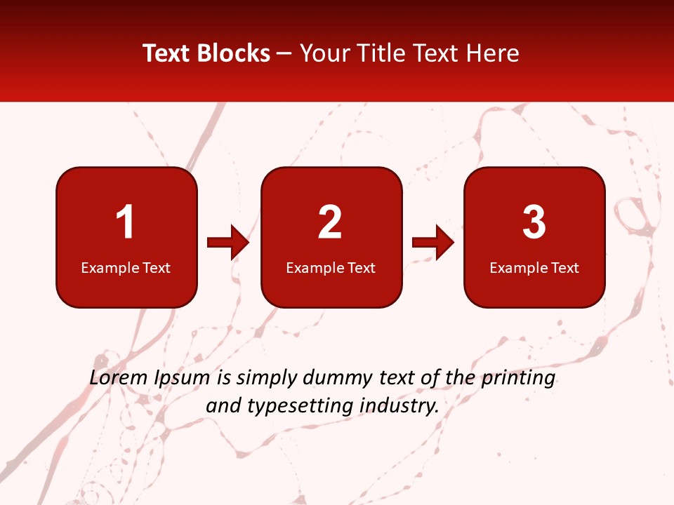 Bloody Gore Red PowerPoint Template