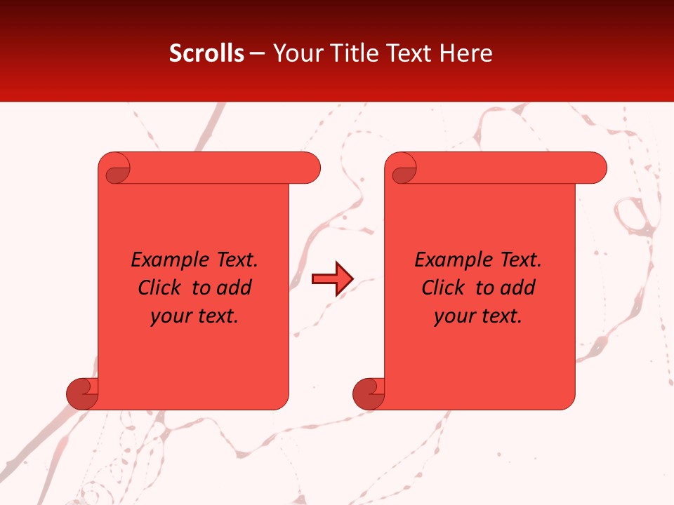 Bloody Gore Red PowerPoint Template