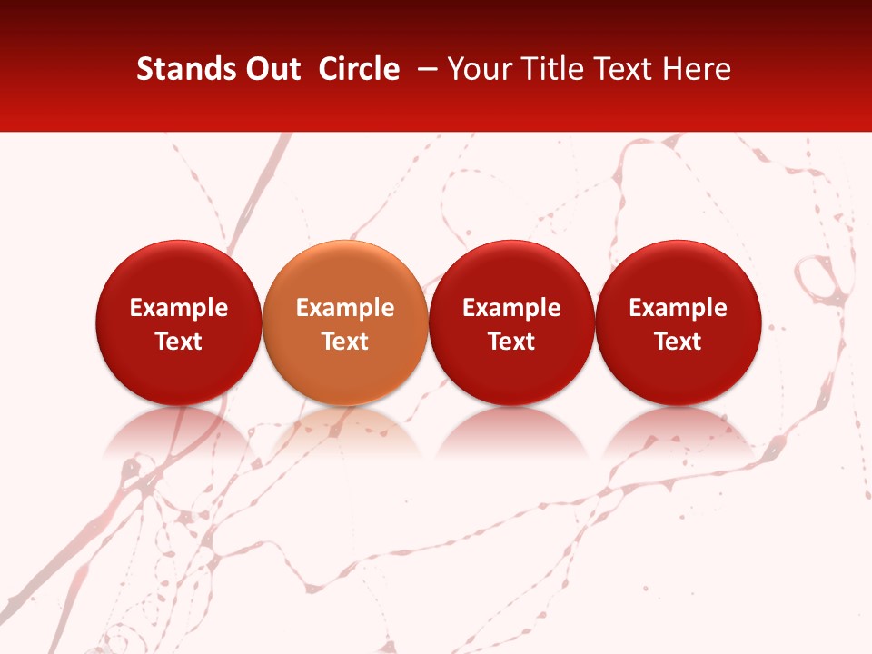 Bloody Gore Red PowerPoint Template
