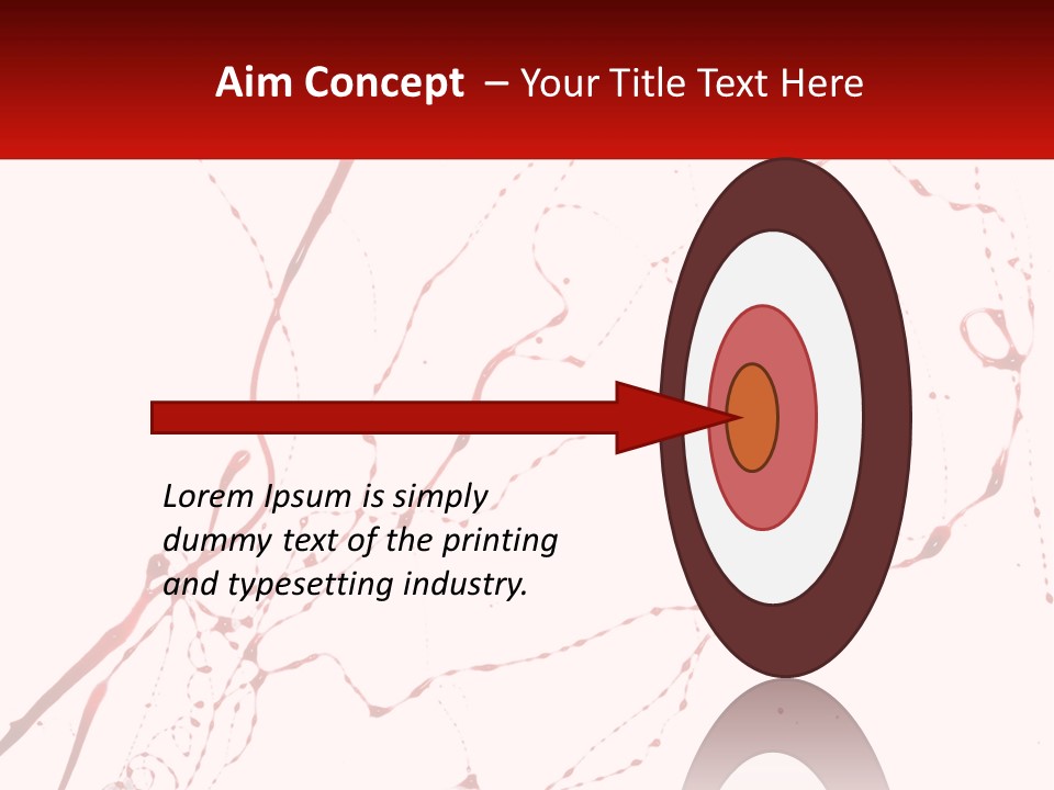 Bloody Gore Red PowerPoint Template