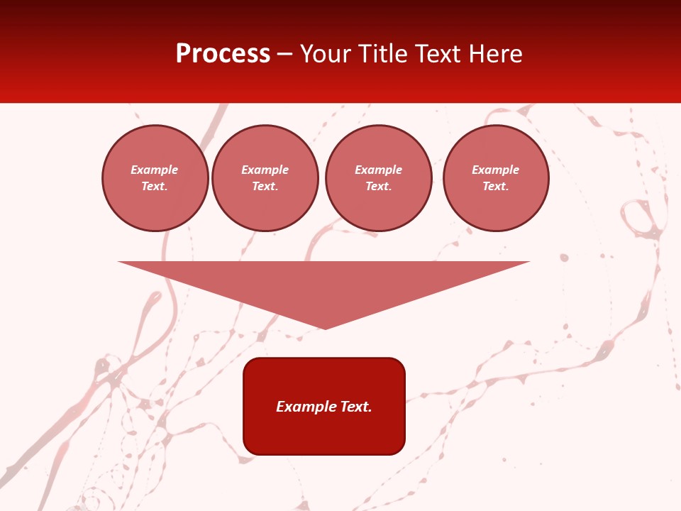 Bloody Gore Red PowerPoint Template