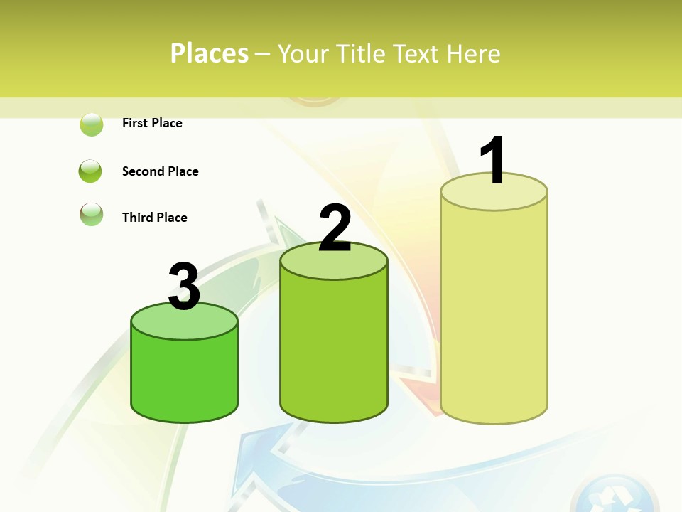 Arrow Abstract Composition PowerPoint Template