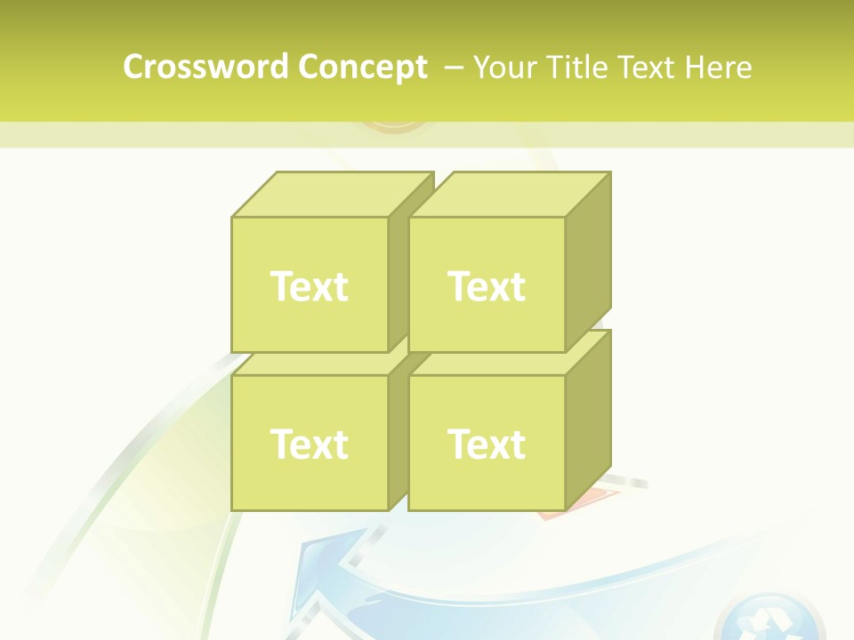 Arrow Abstract Composition PowerPoint Template