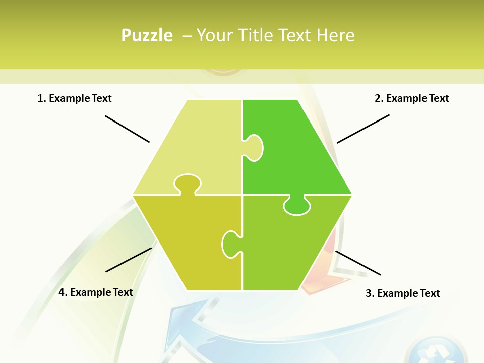 Arrow Abstract Composition PowerPoint Template