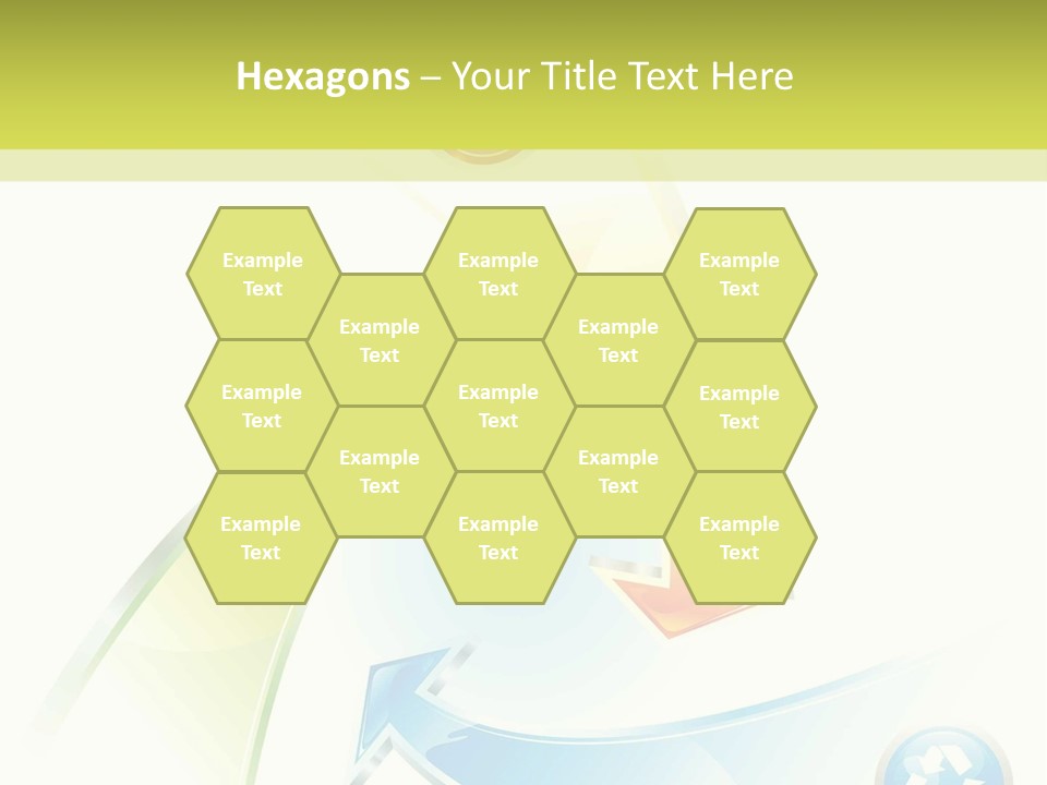 Arrow Abstract Composition PowerPoint Template