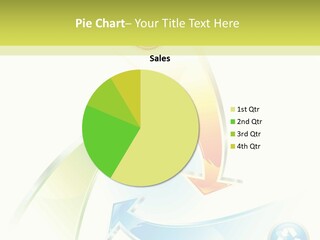 Arrow Abstract Composition PowerPoint Template