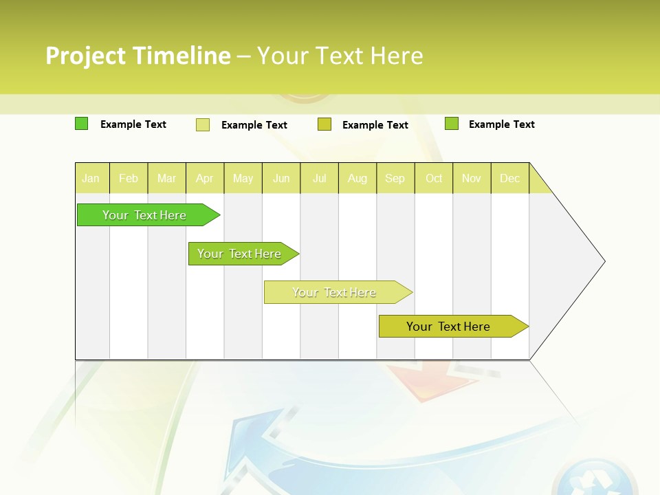 Arrow Abstract Composition PowerPoint Template