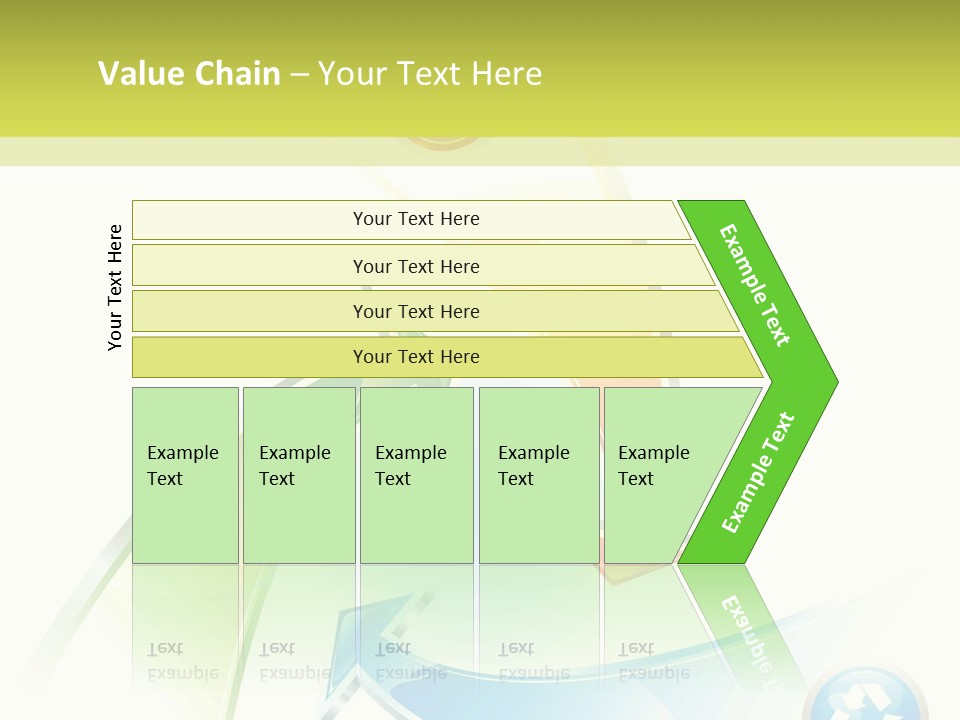 Arrow Abstract Composition PowerPoint Template