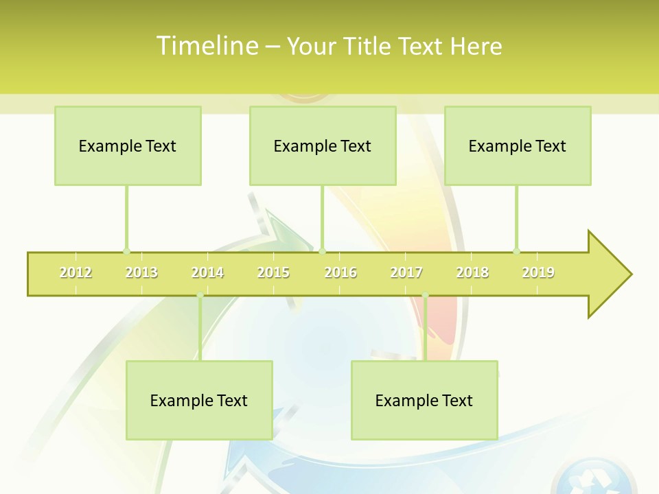 Arrow Abstract Composition PowerPoint Template