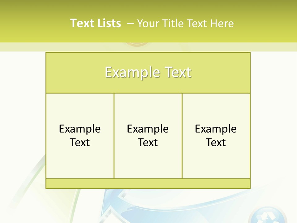 Arrow Abstract Composition PowerPoint Template