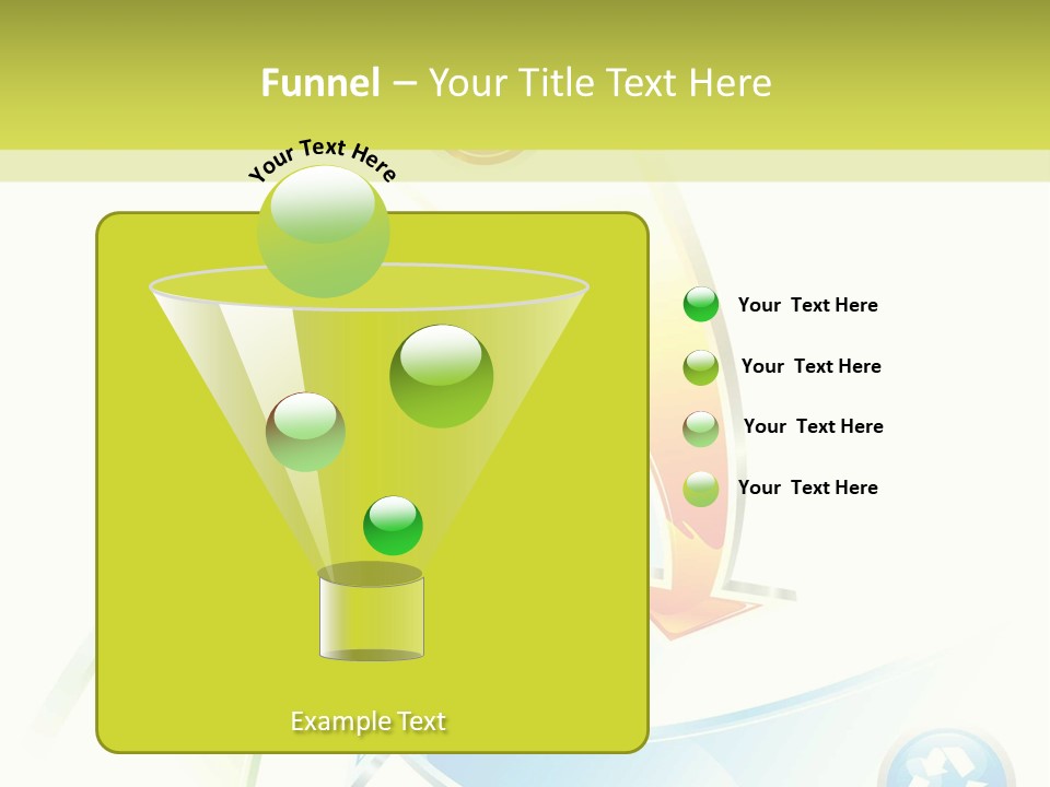 Arrow Abstract Composition PowerPoint Template