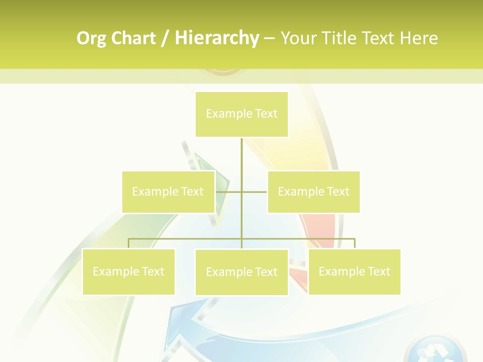 Arrow Abstract Composition PowerPoint Template