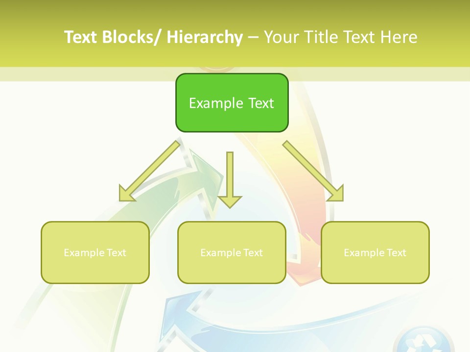 Arrow Abstract Composition PowerPoint Template