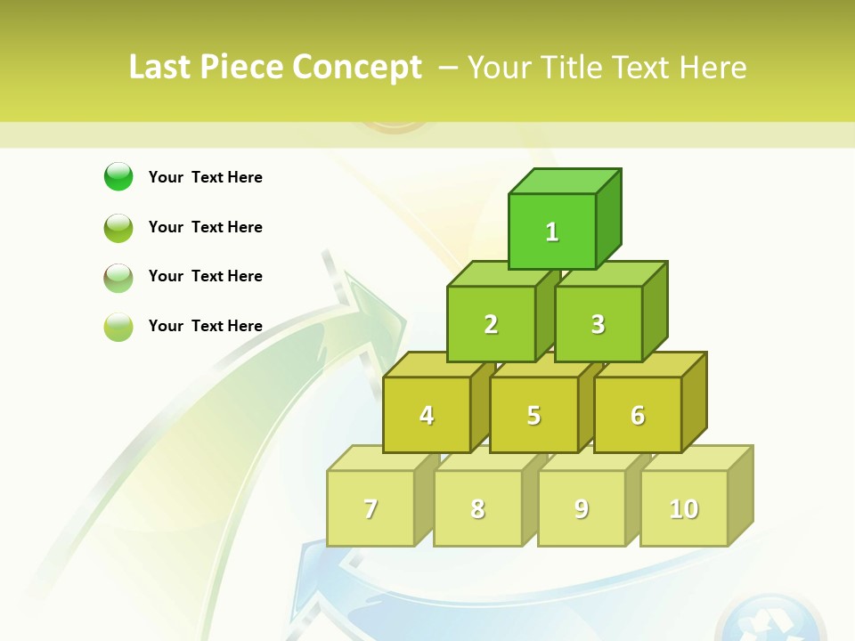 Arrow Abstract Composition PowerPoint Template