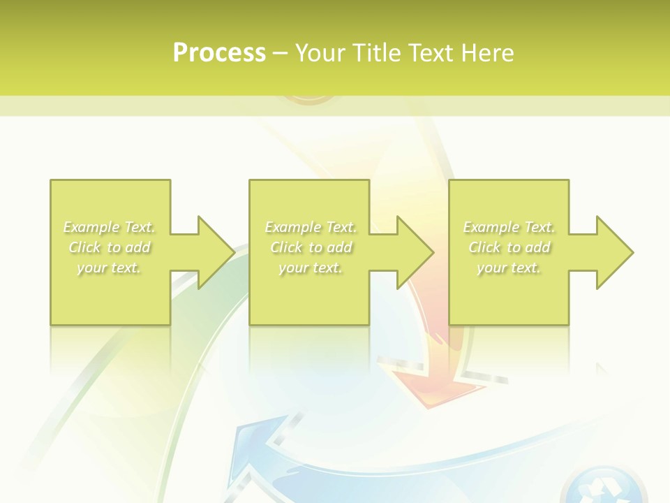 Arrow Abstract Composition PowerPoint Template