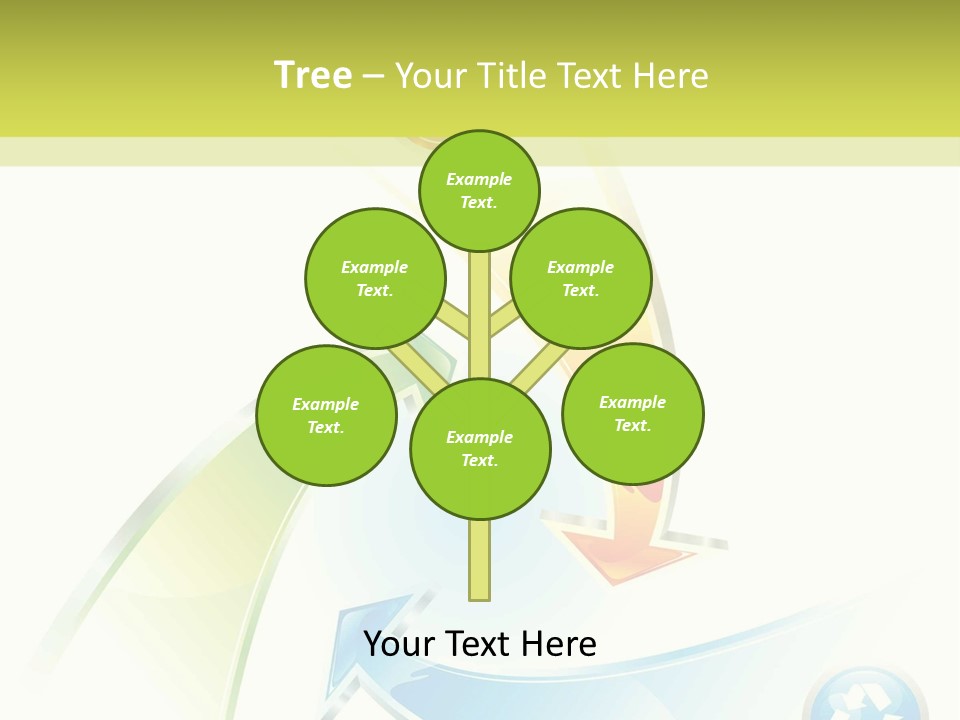 Arrow Abstract Composition PowerPoint Template