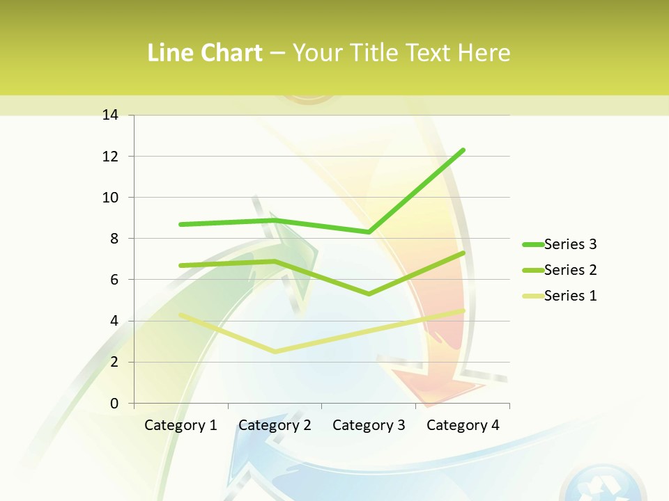 Arrow Abstract Composition PowerPoint Template