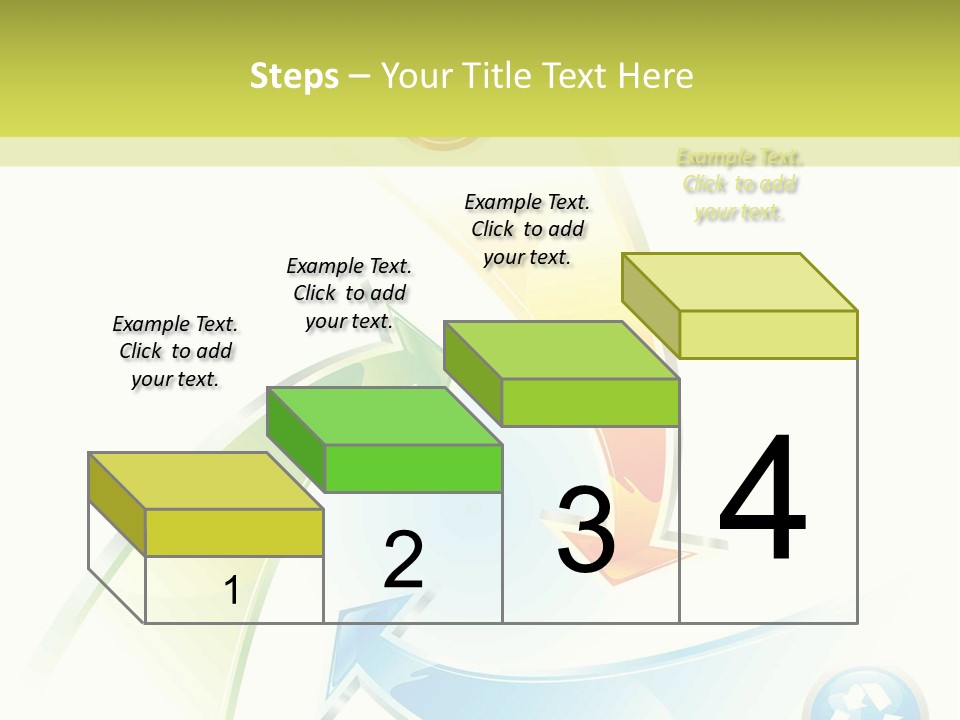 Arrow Abstract Composition PowerPoint Template