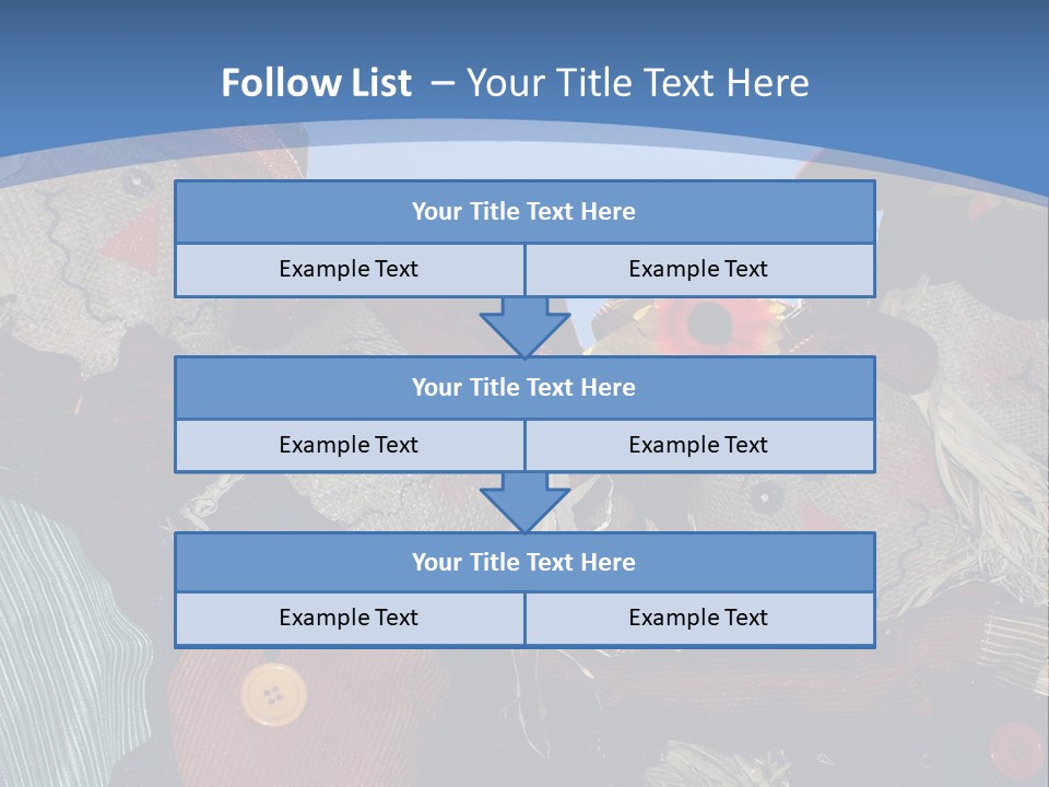 A Group Of Scarecrows Sitting Next To Each Other PowerPoint Template