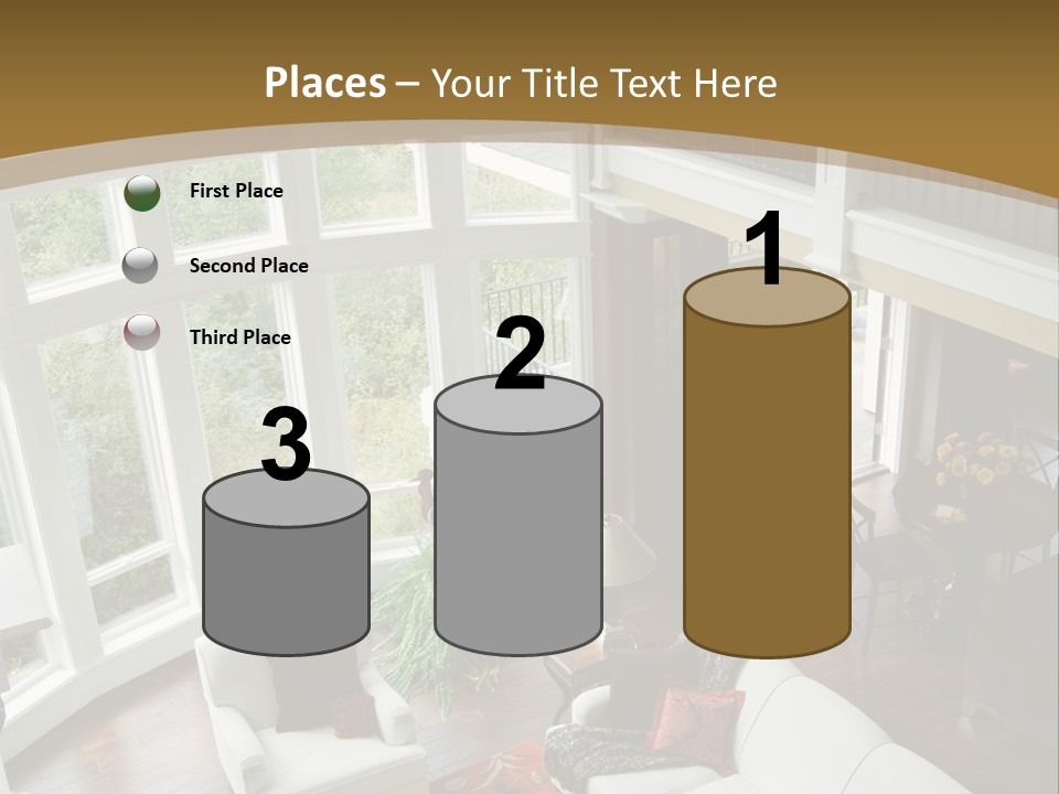 Design Kitchen Room PowerPoint Template