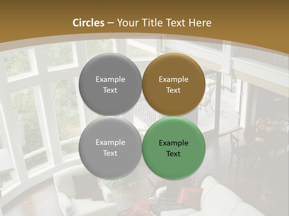 Design Kitchen Room PowerPoint Template