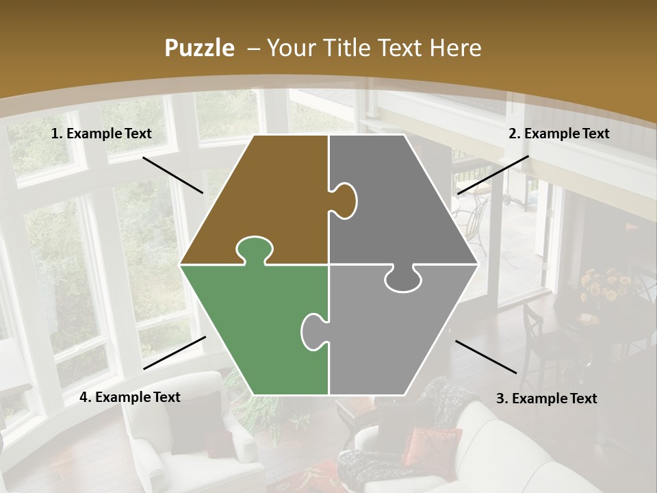 Design Kitchen Room PowerPoint Template