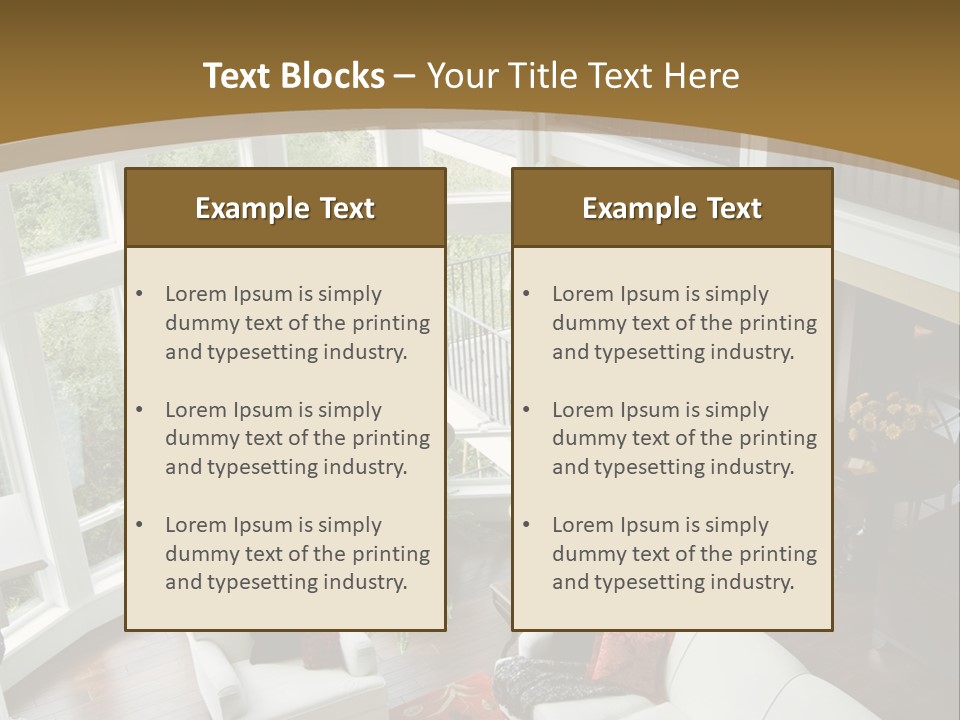 Design Kitchen Room PowerPoint Template