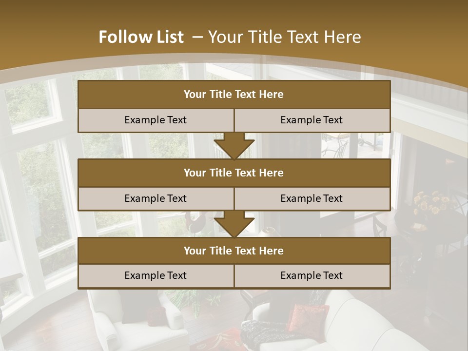 Design Kitchen Room PowerPoint Template