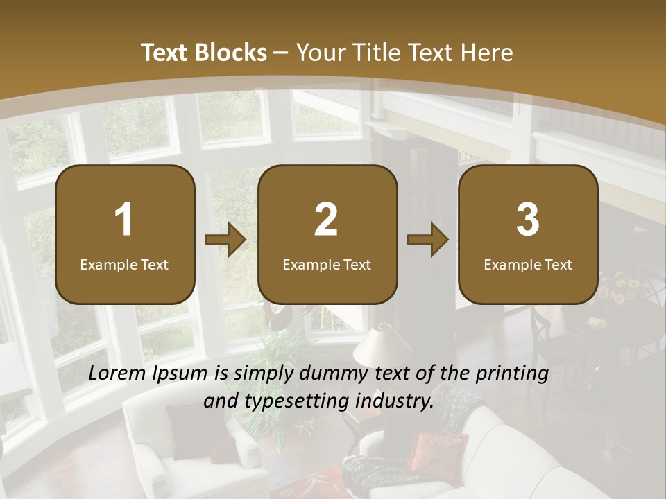 Design Kitchen Room PowerPoint Template