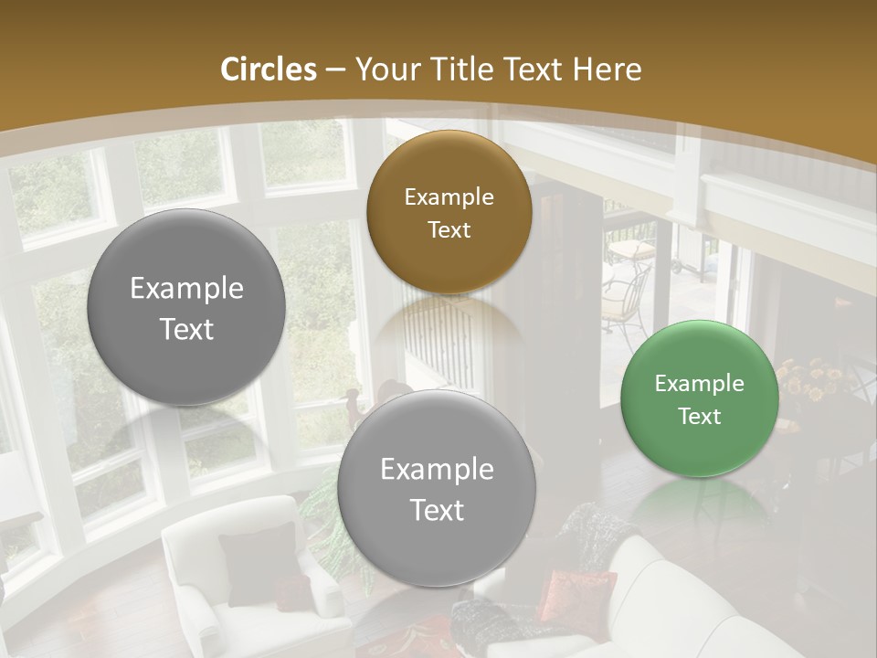 Design Kitchen Room PowerPoint Template