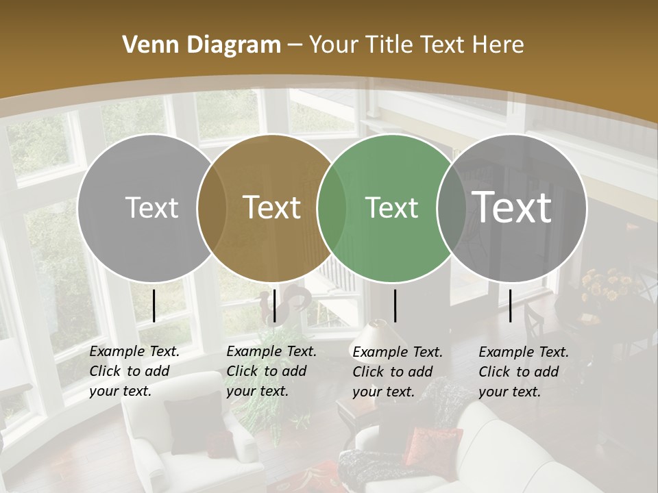 Design Kitchen Room PowerPoint Template