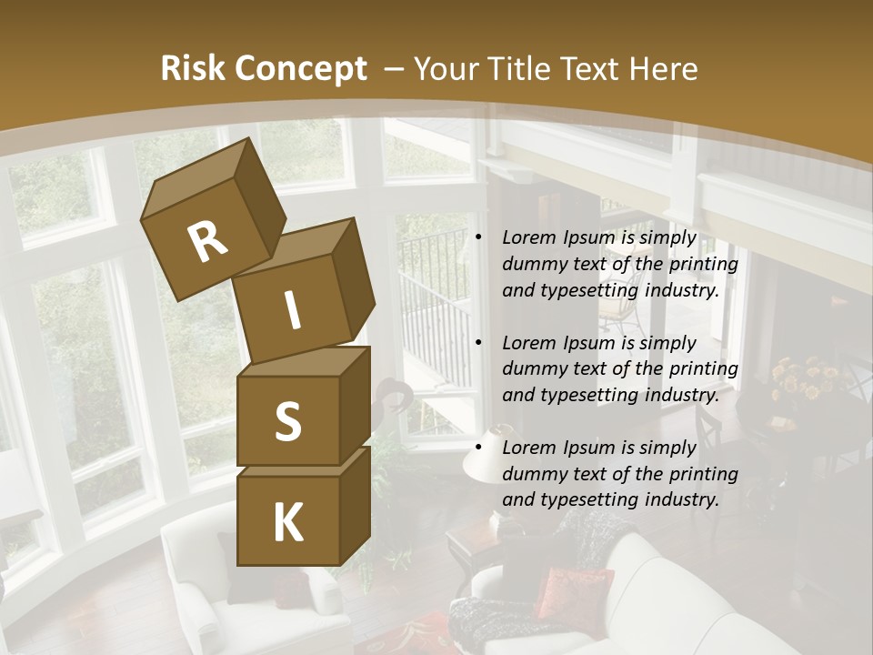 Design Kitchen Room PowerPoint Template