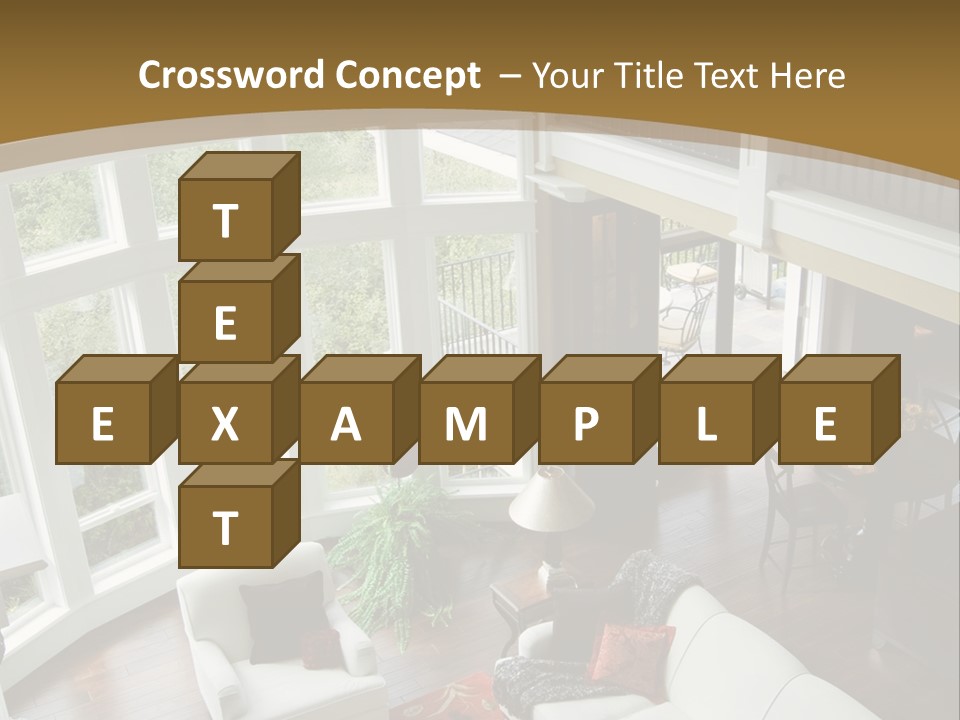 Design Kitchen Room PowerPoint Template