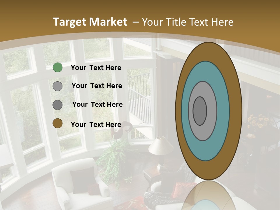 Design Kitchen Room PowerPoint Template