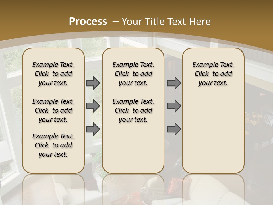 Design Kitchen Room PowerPoint Template