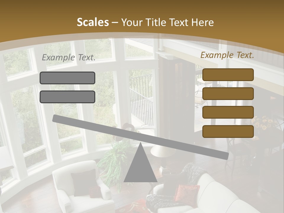 Design Kitchen Room PowerPoint Template
