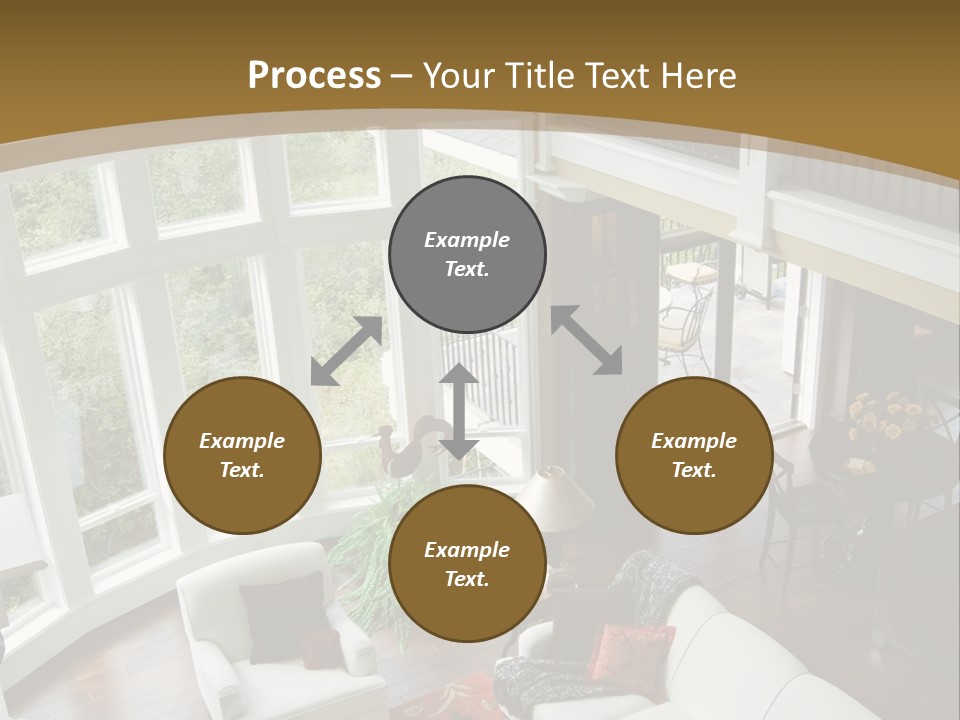 Design Kitchen Room PowerPoint Template