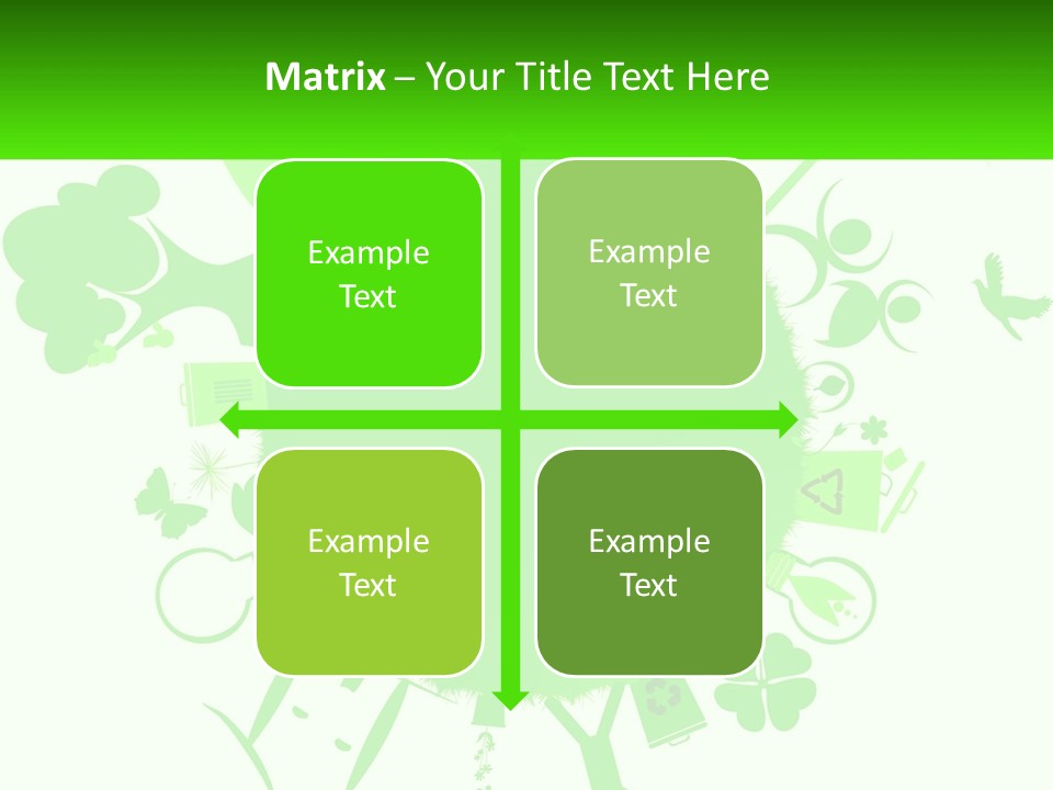 Tree Planet Green PowerPoint Template