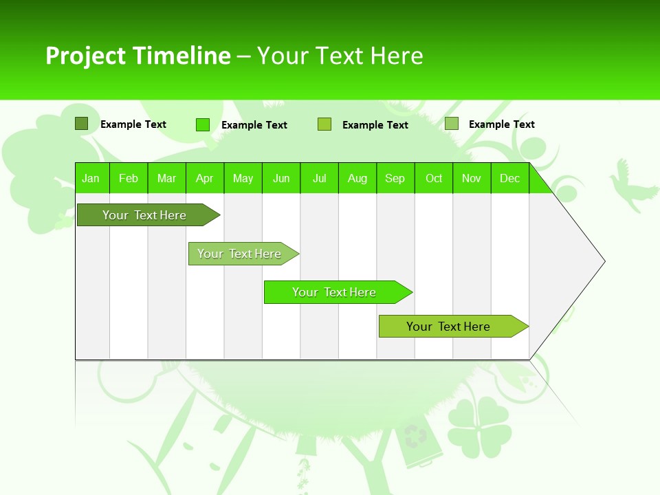 Tree Planet Green PowerPoint Template