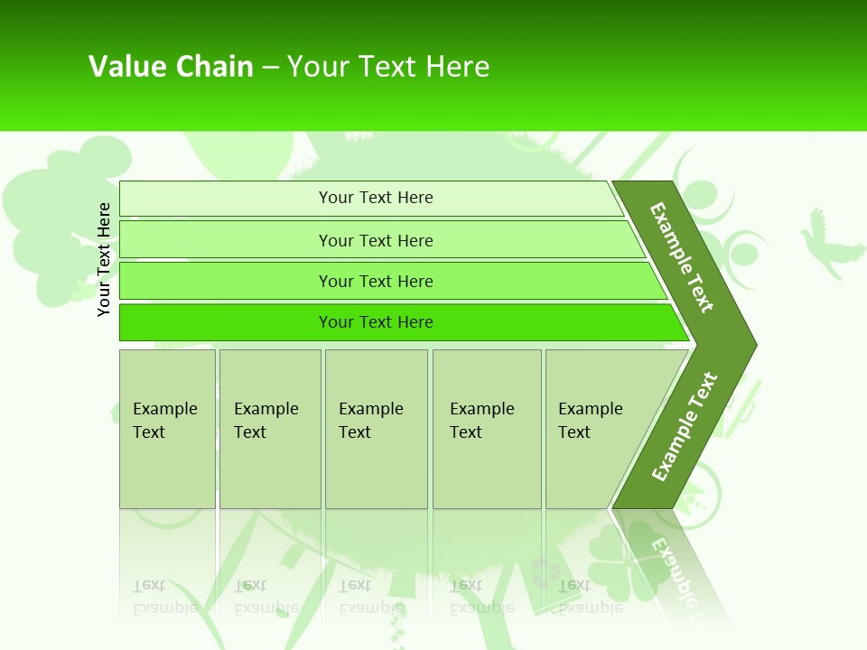 Tree Planet Green PowerPoint Template