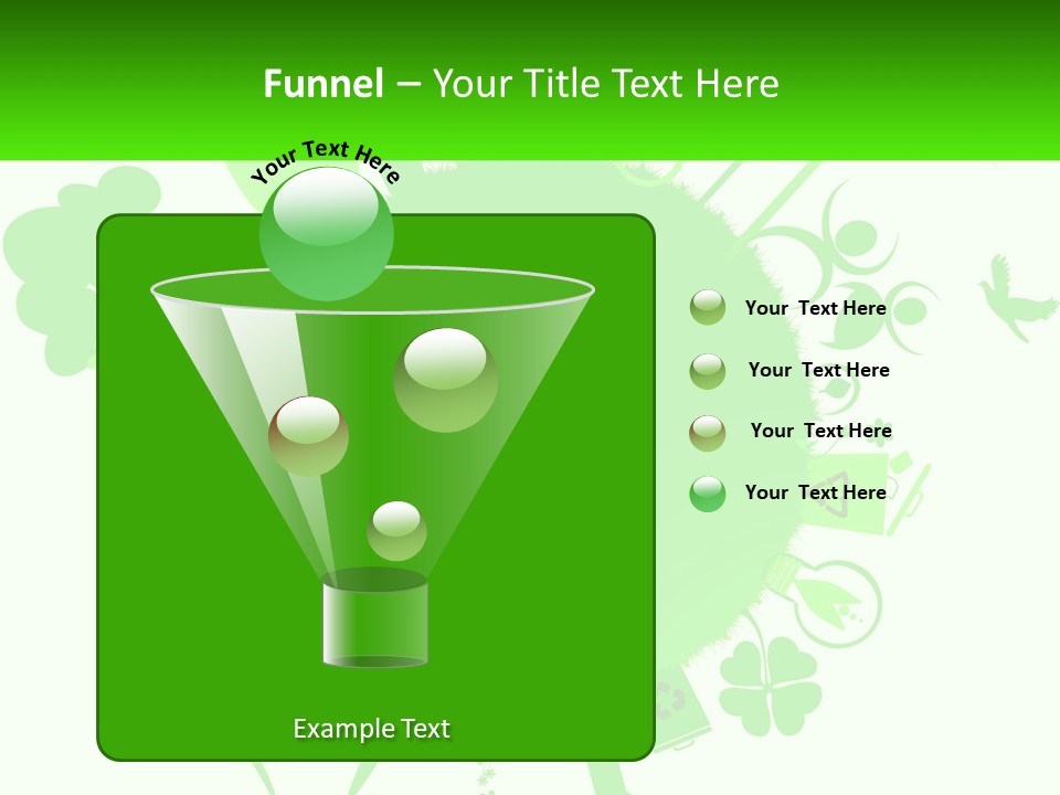 Tree Planet Green PowerPoint Template