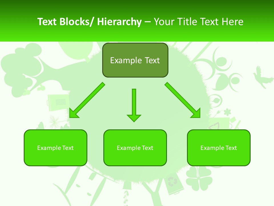 Tree Planet Green PowerPoint Template