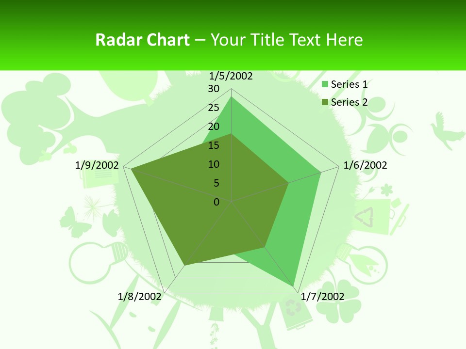 Tree Planet Green PowerPoint Template