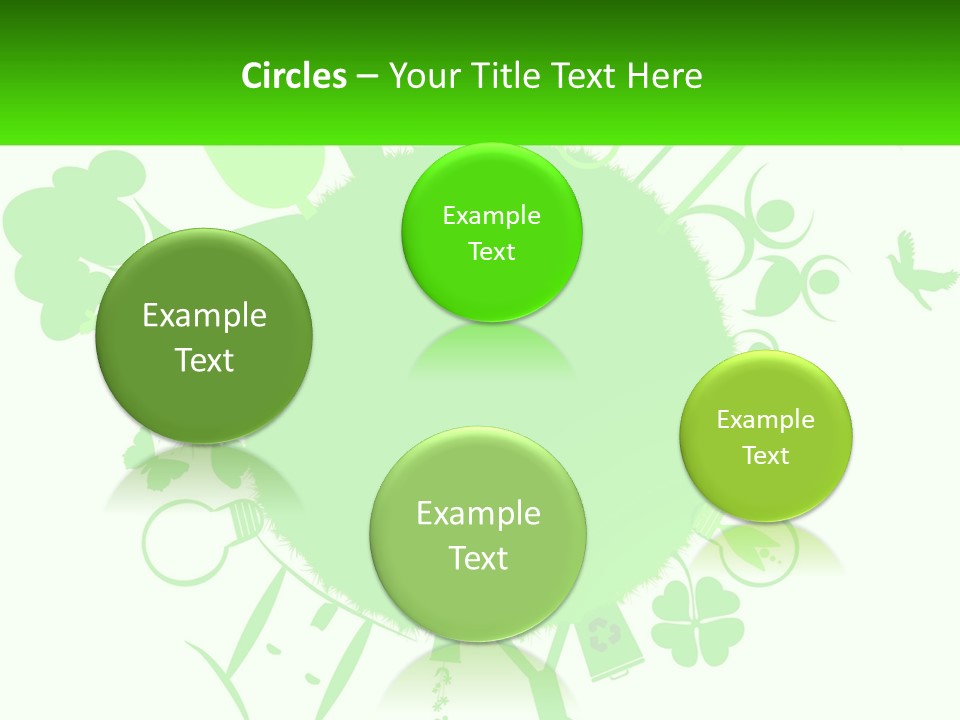 Tree Planet Green PowerPoint Template