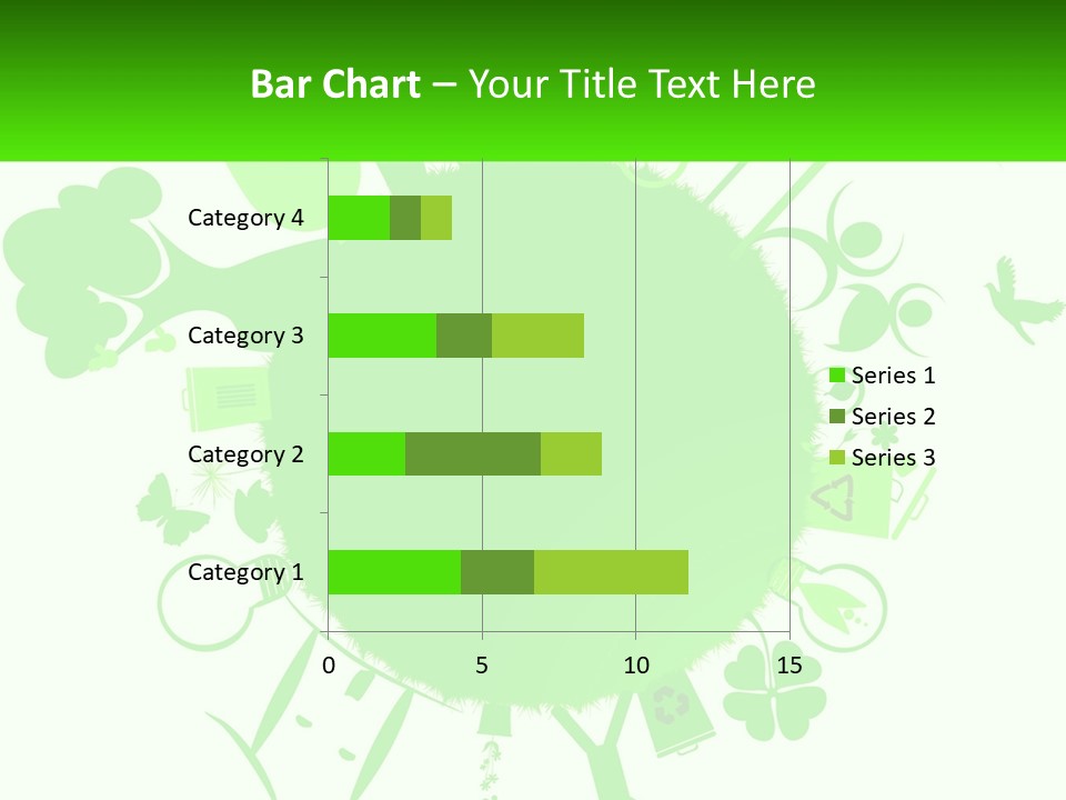 Tree Planet Green PowerPoint Template