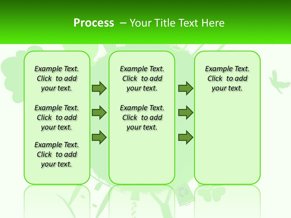 Tree Planet Green PowerPoint Template