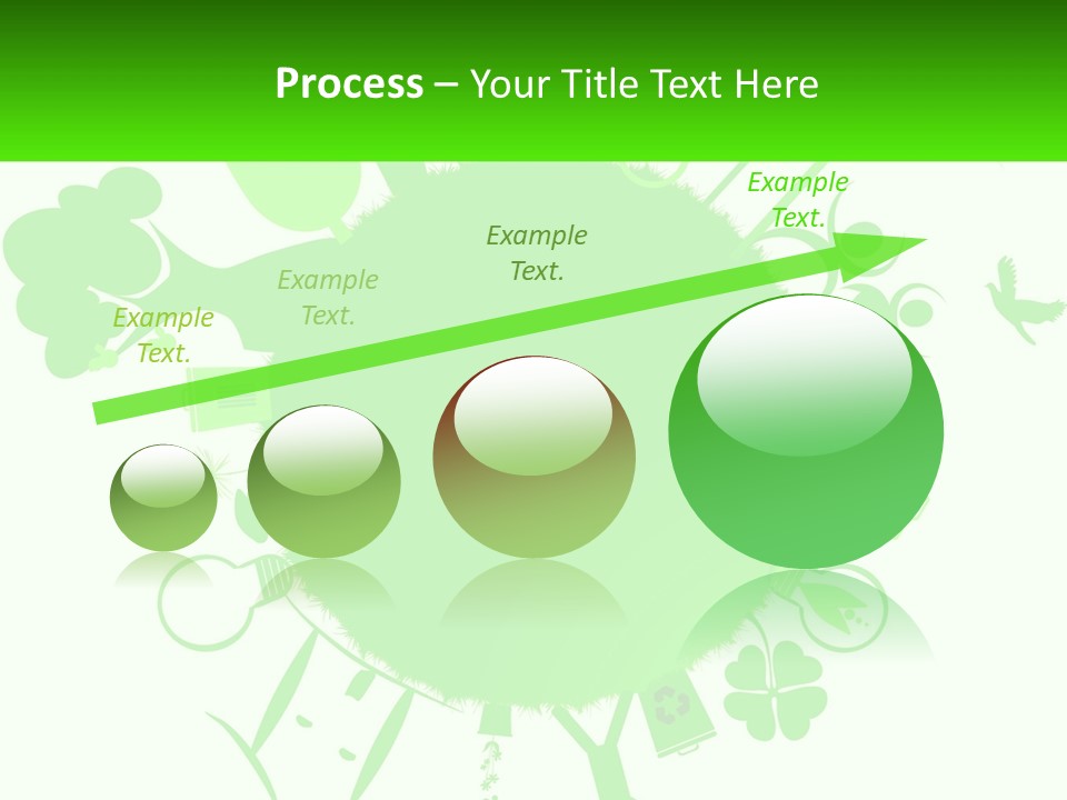 Tree Planet Green PowerPoint Template