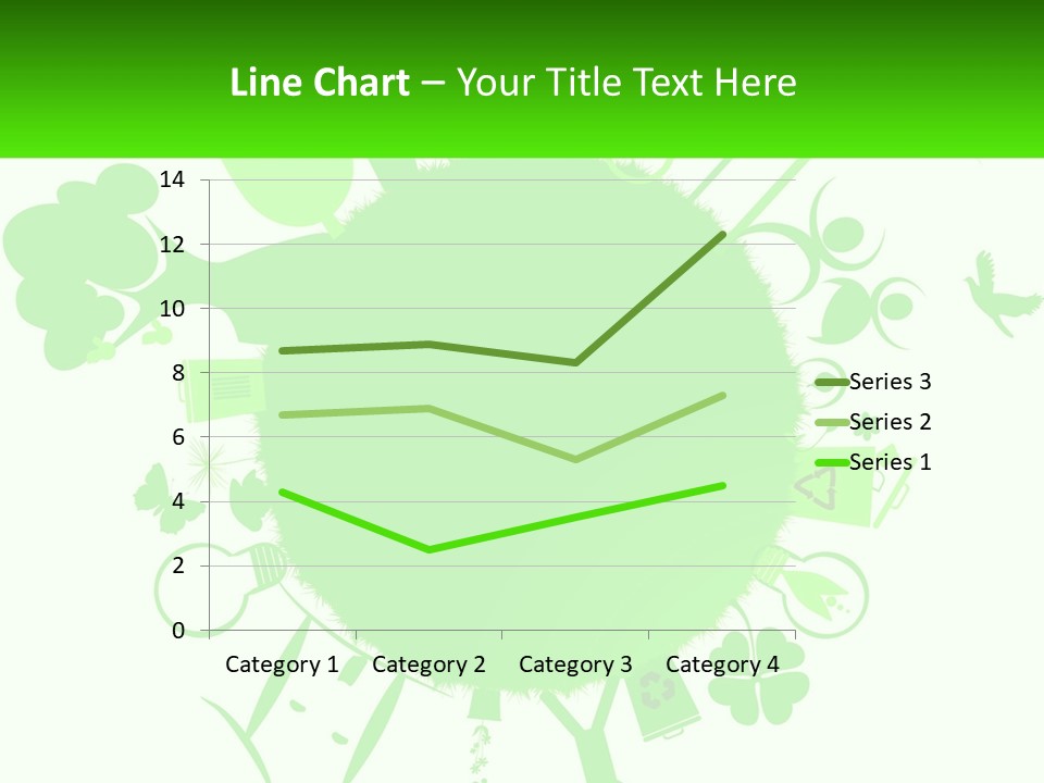 Tree Planet Green PowerPoint Template